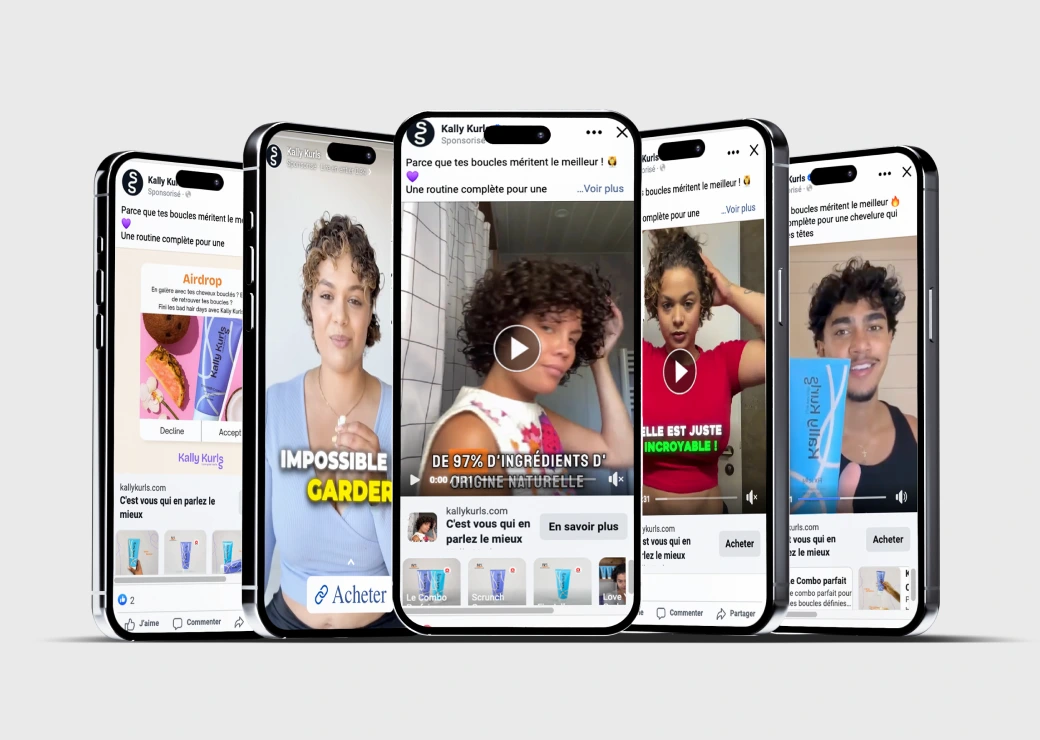 Page produit Kally Kurls